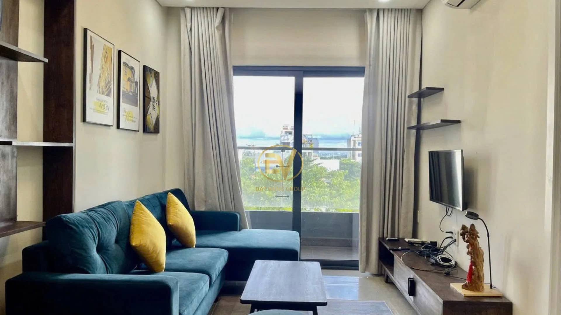 Căn hộ 2 phòng ngủ Monarchy · Căn hộ 2 phòng ngủ Monarchy Đà Nẵng rộng 80m² với thiết kế hiện đại và ban công thoáng mát 4