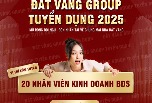 TUYỂN DỤNG NHÂN SỰ 2025